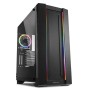 Sharkoon Elite Shark CA200M Gaming Midi Tower Κουτί Υπολογιστή με Πλαϊνό Παράθυρο και RGB Φωτισμό Μαύρο (ELCA200M) (SHRELCA200M)