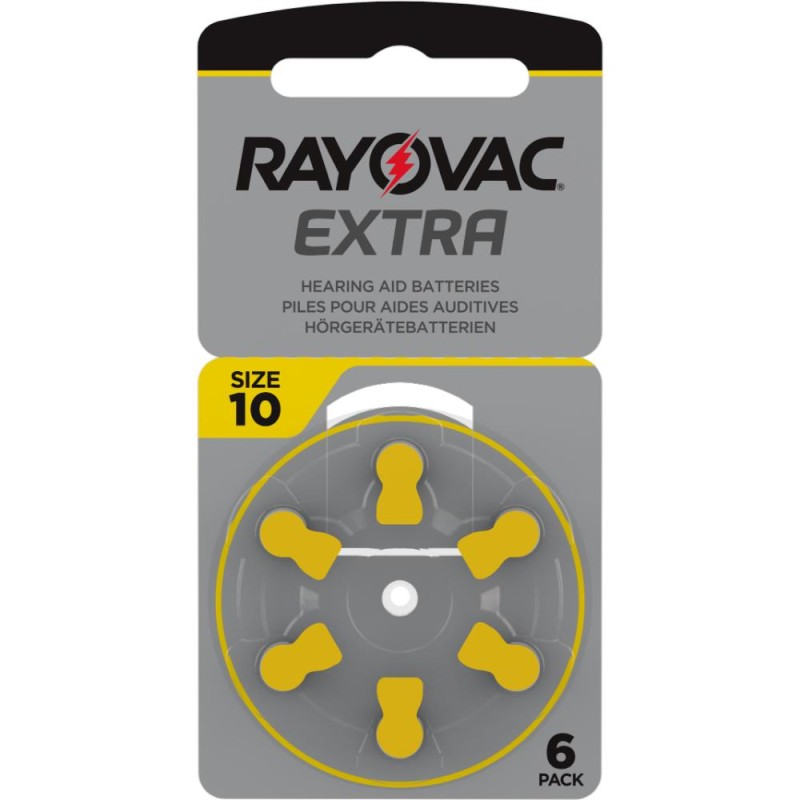 Rayovac Extra Μπαταρίες Ακουστικών Βαρηκοΐας 10 1.45V 6τμχ (RAYPR70) Rayovac Extra Μπαταρίες Ακουστικών Βαρηκοΐας 10 1.45V 6τμχ (RAYPR70)