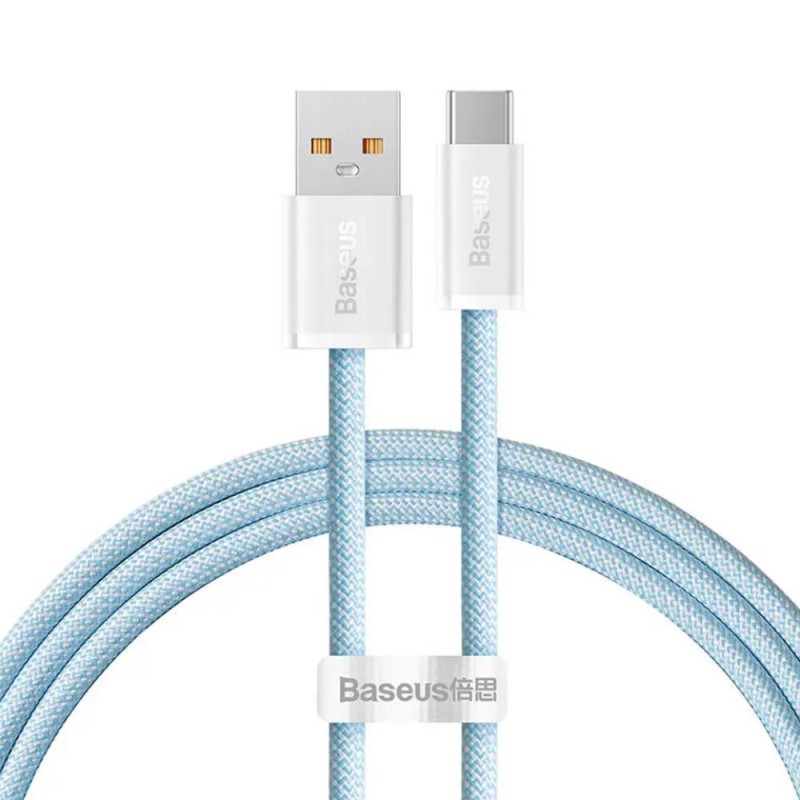 Baseus Καλώδιο USB σε USB-C Dynamic Series 100W. 1m Γαλάζιο (CALD000603) (BASCALD000603) Baseus Καλώδιο USB σε USB-C Dynamic Series 100W. 1m Γαλάζιο (CALD000603) (BASCALD000603)