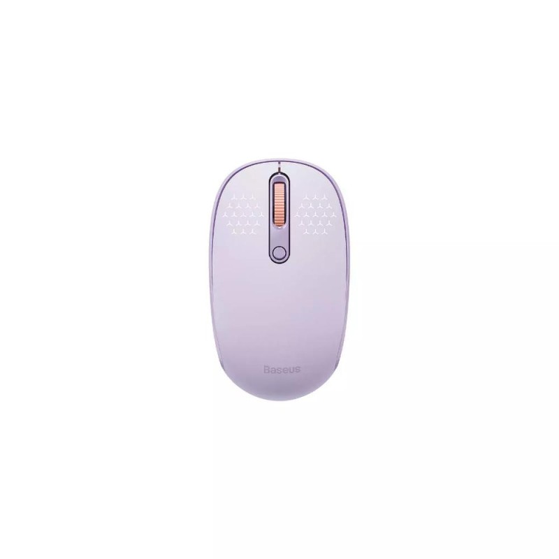 Baseus Wireless mouse F01B Tri-mode 2.4G BT 5.0 1600 DPI Purple (B01055503513-00) (BASB01055503513-00) Baseus Wireless mouse F01B Tri-mode 2.4G BT 5.0 1600 DPI Purple (B01055503513-00) (BASB01055503513-00)