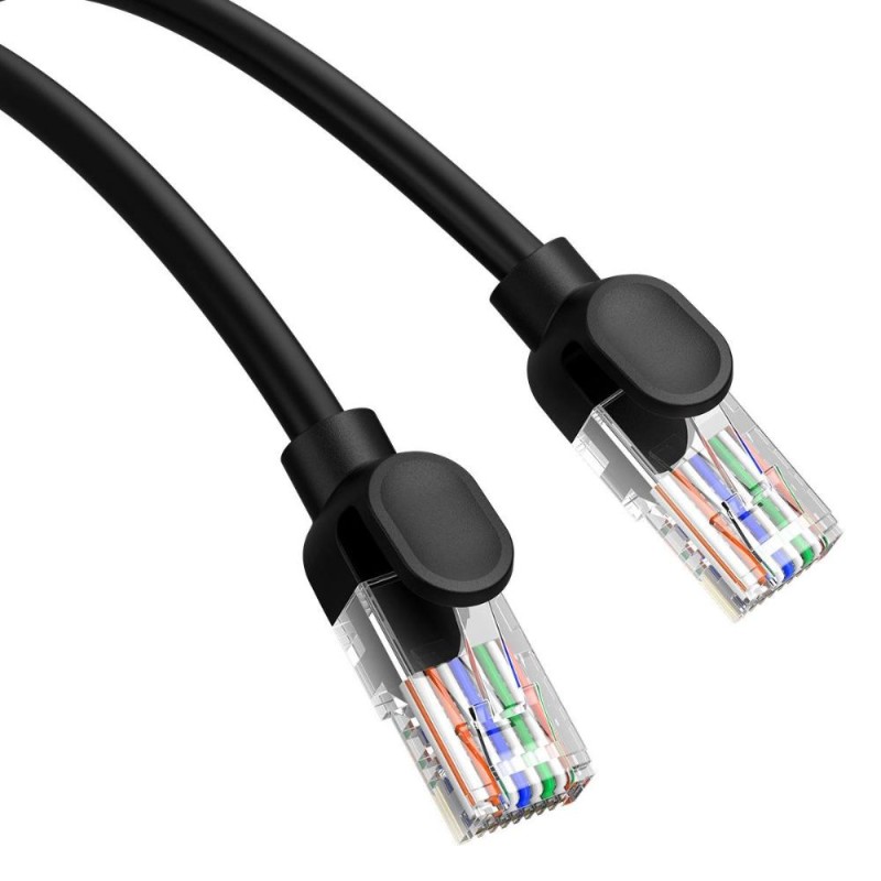 Baseus Καλώδιο Δικτύου Ethernet CAT5. 1m Μαύρο (B00133206111-01) (BASB00133206111-01) Baseus Καλώδιο Δικτύου Ethernet CAT5. 1m Μαύρο (B00133206111-01) (BASB00133206111-01)