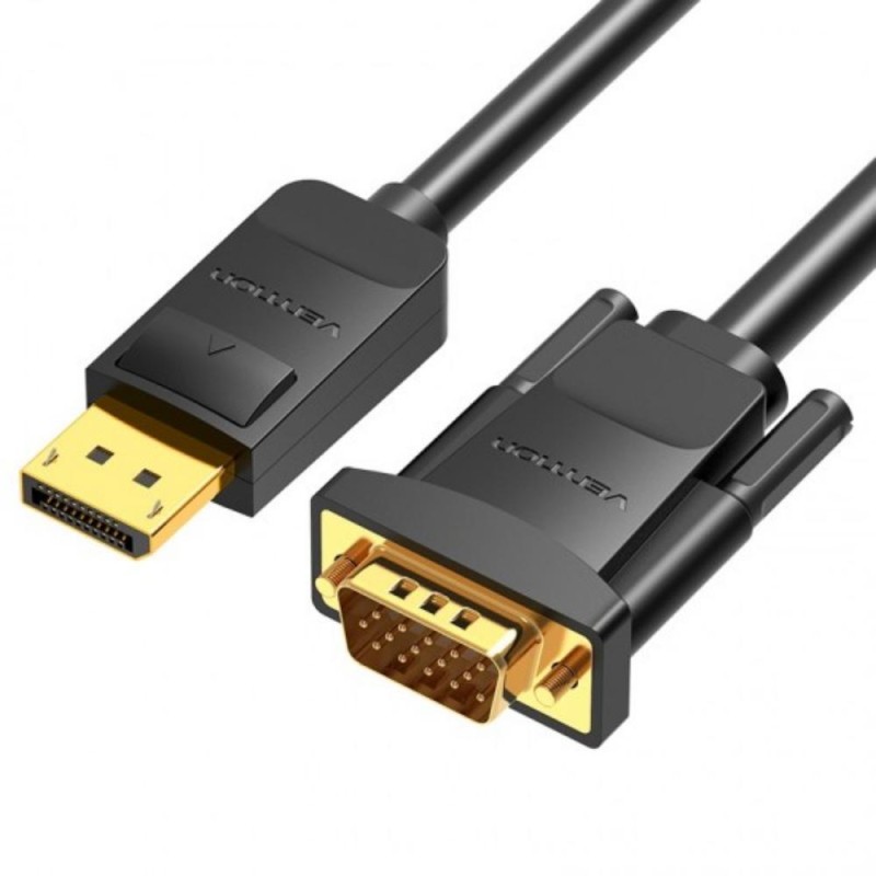 VENTION DisplayPort to VGA Cable 5M Black (HBLBJ) (VENHBLBJ) VENTION DisplayPort to VGA Cable 5M Black (HBLBJ) (VENHBLBJ)