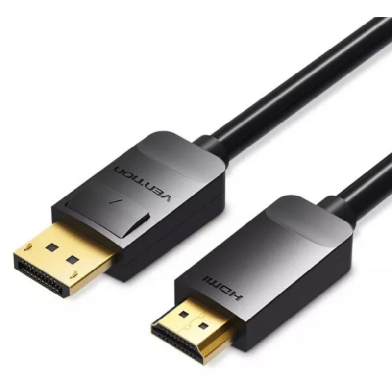 VENTION DisplayPort to HDMI Cable 1.5M Black (HADBG) (VENHADBG) VENTION DisplayPort to HDMI Cable 1.5M Black (HADBG) (VENHADBG)