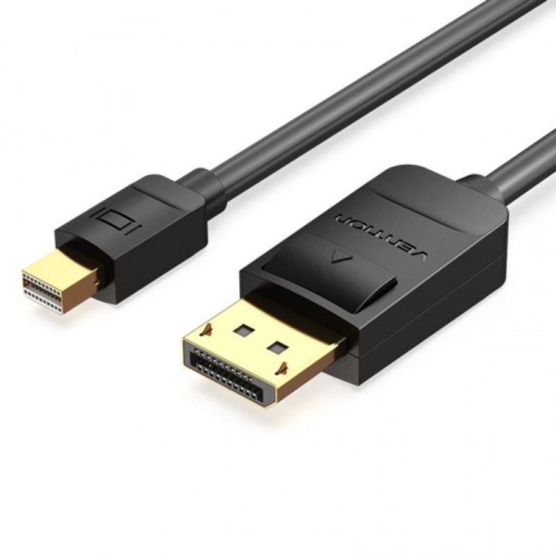 VENTION Mini DisplayPort to DisplayPort Cable 1.5M Black (HAABG) (VENHAABG) VENTION Mini DisplayPort to DisplayPort Cable 1.5M Black (HAABG) (VENHAABG)