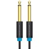 VENTION 6.5mm Male to Male Audio Cable 0.5M Black (BAABD) (VENBAABD)
