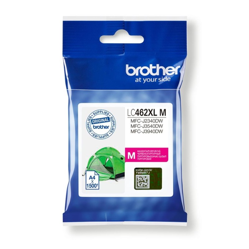 Brother Μελάνι Inkjet LC-462XLM Magenta (LC462XLM) (BRO-LC-462XLM)