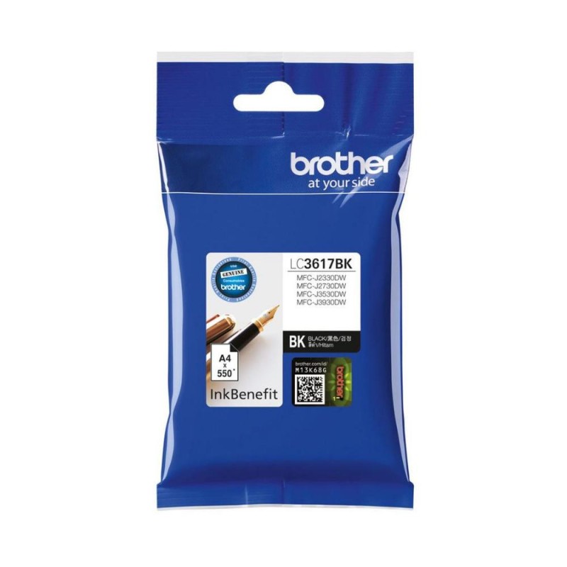 Brother Μελάνι Inkjet LC-3617C Cyan (LC3617C) (BRO-LC-3617C)