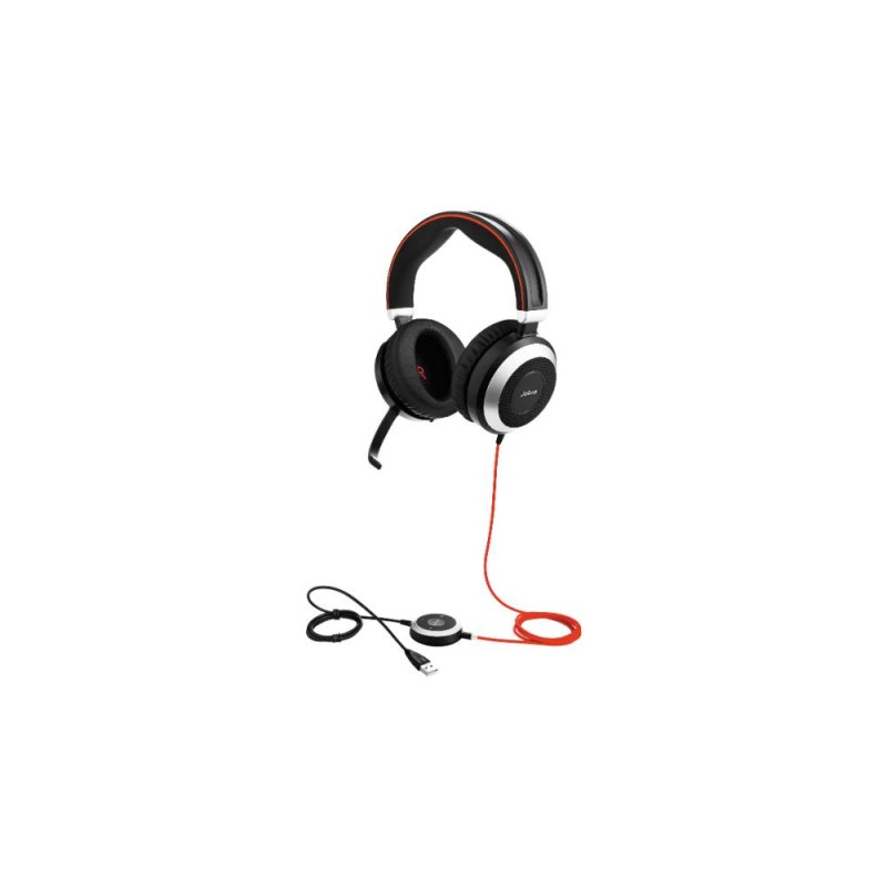 Jabra Evolve 80 UC Duo Anc USB & Jack (7899-829-209) (JAB7899-829-209)