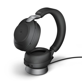Jabra Evolve2 85 Stereo MS & Charging Cradle & Link 380 USB-C Black (28599-999-889) (JAB28599-999-889)