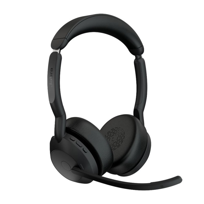 Jabra Evolve2 55 UC Stereo Headset On-Ear (25599-989-989) (JAB25599-989-989) Jabra Evolve2 55 UC Stereo Headset On-Ear (25599-989-989) (JAB25599-989-989)