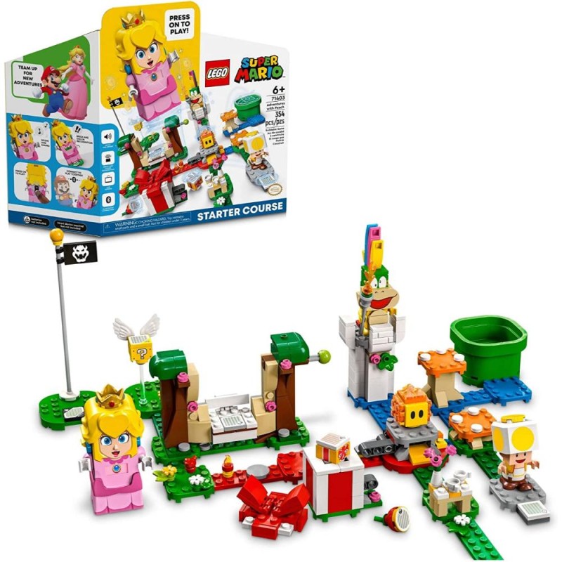 Lego Super Mario Adventures with Peach Starter Course για 6+ ετών (71403) (LGO71403) Lego Super Mario Adventures with Peach Starter Course για 6+ ετών (71403) (LGO71403)