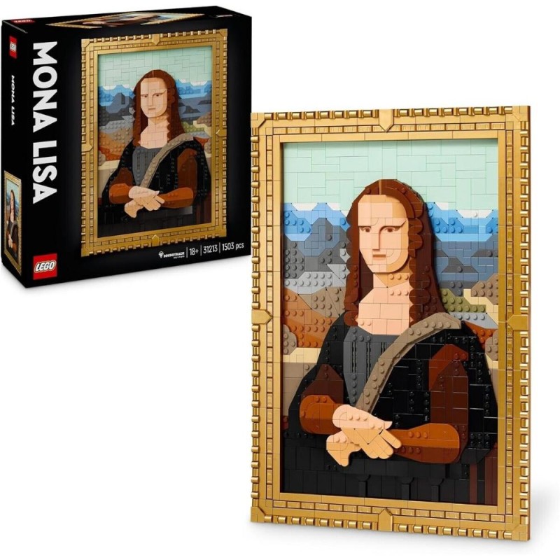 Lego Art Μόνα Λίζα για 18+ Ετών 1503τμχ (31213) (LGO31213) Lego Art Μόνα Λίζα για 18+ Ετών 1503τμχ (31213) (LGO31213)