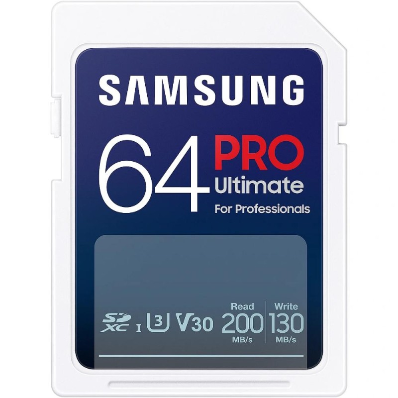 Samsung SDXC 64GB Class 10 U3 V30 UHS-I (MB-SY64S/WW) (SAMMB-SY64S-WW) Samsung SDXC 64GB Class 10 U3 V30 UHS-I (MB-SY64S/WW) (SAMMB-SY64S-WW)