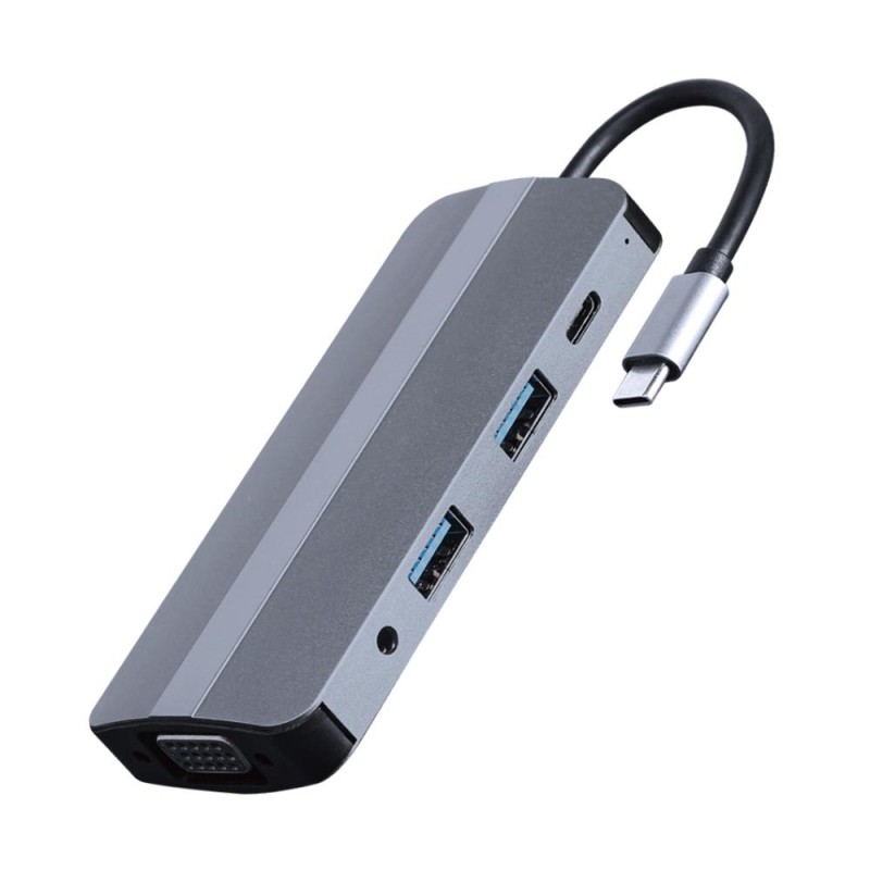 Cablexpert USB-C Docking Station με HDMI 4K PD Γκρι (A-CM-COMBO8-02) (GEMA-CM-COMBO8-02) Cablexpert USB-C Docking Station με HDMI 4K PD Γκρι (A-CM-COMBO8-02) (GEMA-CM-COMBO8-02)