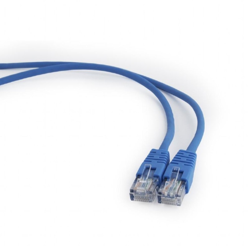 Cablexpert U/UTP Cat.5e Καλώδιο Δικτύου Ethernet 0.5m Μπλ (PP12-0.5M/B) (GEMPP12-0.5M-B)