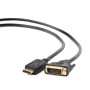 Cablexpert Cable DVI-D male - DisplayPort male 1.8m (CC-DPM-DVIM-6) (GEMCC-DPM-DVIM-6)