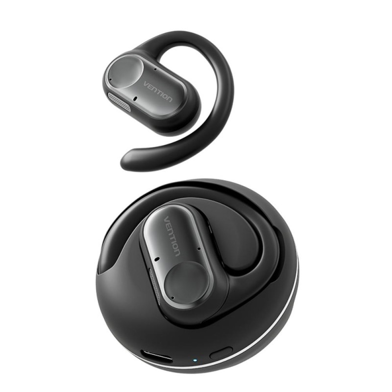 VENTION Open Ear Wireless Bluetooth Headphones OpenBeat O11 Black (NBPB0) (VENNBPB0) VENTION Open Ear Wireless Bluetooth Headphones OpenBeat O11 Black (NBPB0) (VENNBPB0)