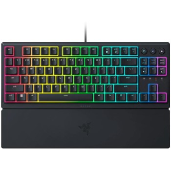 Razer Ornata V3 Tenkeyless Mecha Membrane Gaming Keyboard Low Profile UV Coated Keycaps US (RZ03-04880100-R3M1) (RAZRZ03-04880100-R3M1)
