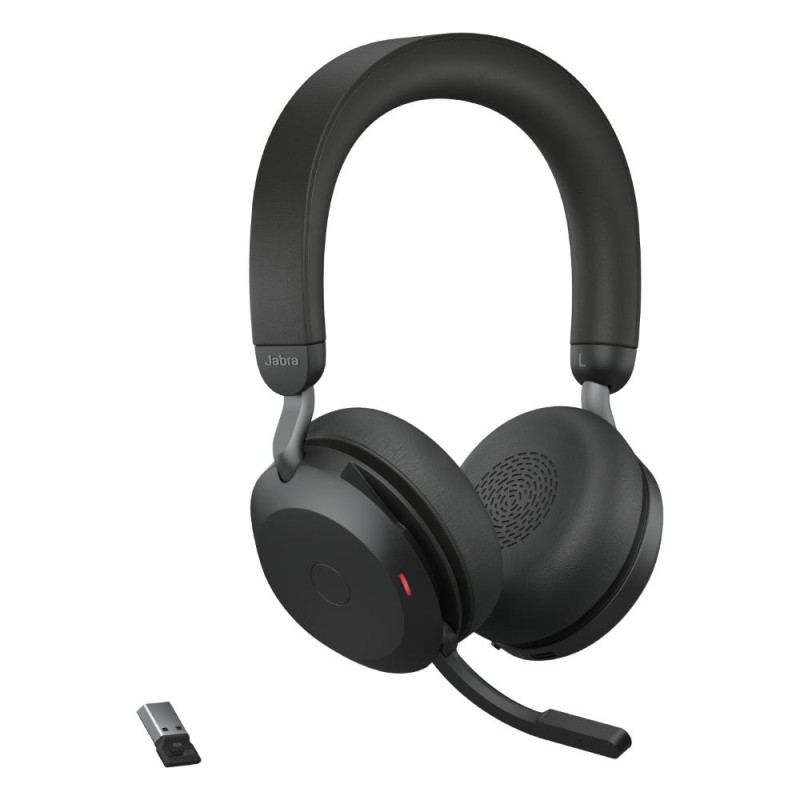 Jabra Evolve2 75 Headset On-Ear Bluetooth (27599-989-989) (JAB27599-989-989) Jabra Evolve2 75 Headset On-Ear Bluetooth (27599-989-989) (JAB27599-989-989)