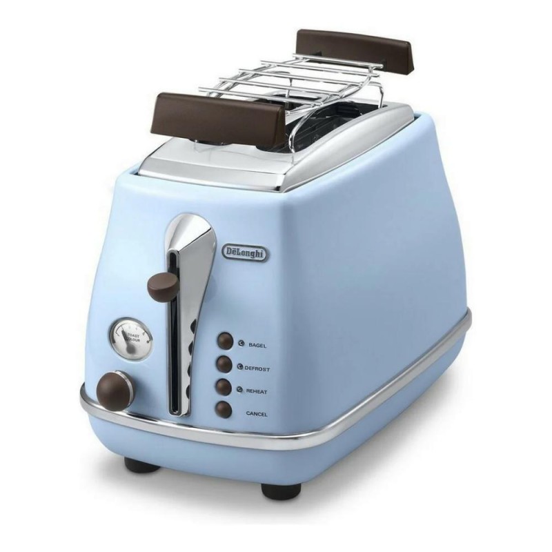 De'Longhi Icona Vintage Φρυγανιέρα 2 Θέσεων 900W Μπλε (CTOV2103AZ) (DLGCTOV2103AZ) De'Longhi Icona Vintage Φρυγανιέρα 2 Θέσεων 900W Μπλε (CTOV2103AZ) (DLGCTOV2103AZ)
