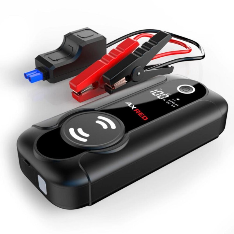 Axred X-10 Εκκινητης Μπαταριας & Powerbank με Φακο - Ασυρματη Φορτιση (BAT.0011) (AXRX-10) Axred X-10 Εκκινητης Μπαταριας & Powerbank με Φακο - Ασυρματη Φορτιση (BAT.0011) (AXRX-10)