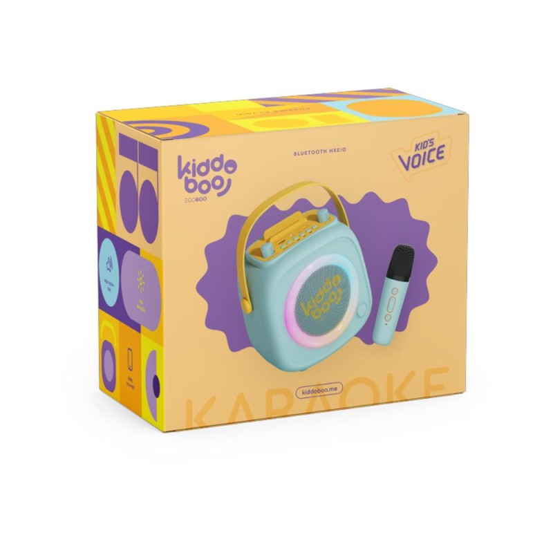 Kiddoboo KidsVoice BT Speaker & Mic Mint (KB23028MNT) Kiddoboo KidsVoice BT Speaker & Mic Mint (KB23028MNT)