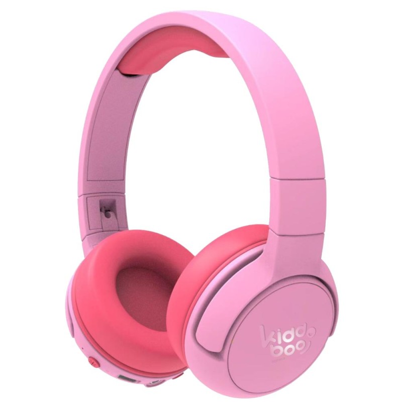 Kiddoboo Bluetooth Headphones Flamingo Pink (KBHB02-PNK) Kiddoboo Bluetooth Headphones Flamingo Pink (KBHB02-PNK)