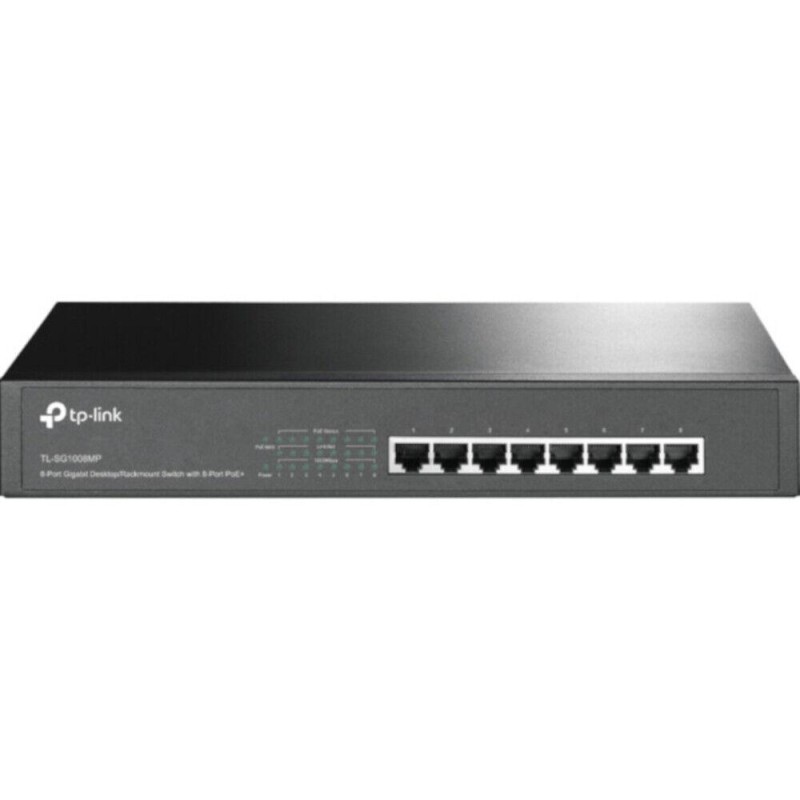 TP-Link 8-Port Gigabit Desktop/Rackmount Switch with 8-Port PoE+ (TL-SG1008MP) (TPTL-SG1008MP) TP-Link 8-Port Gigabit Desktop/Rackmount Switch with 8-Port PoE+ (TL-SG1008MP) (TPTL-SG1008MP)