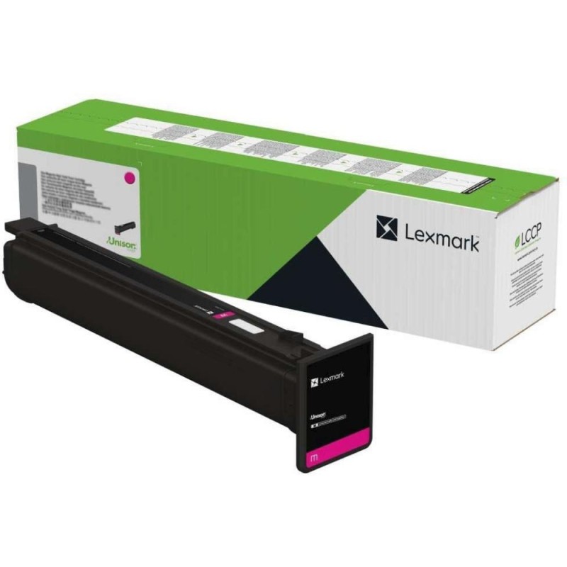 Lexmark Toner 12K Pages Standard Yield Return Progam Magenta for CS963, CX833, CX95x, CX96x (77L20M0) (LEX77L20M0) Lexmark Toner 12K Pages Standard Yield Return Progam Magenta for CS963, CX833, CX95x, CX96x (77L20M0) (LEX77L20M0)