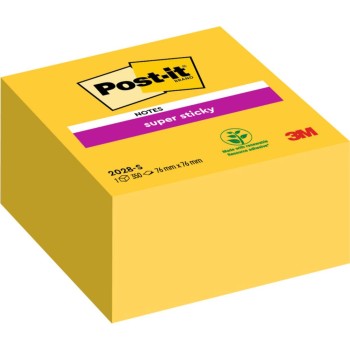 Αυτοκόλλητα Χαρτάκια 3M  7.6 x 7.6 mm (Πορτοκαλί) (350 Φύλλα) (2028S)