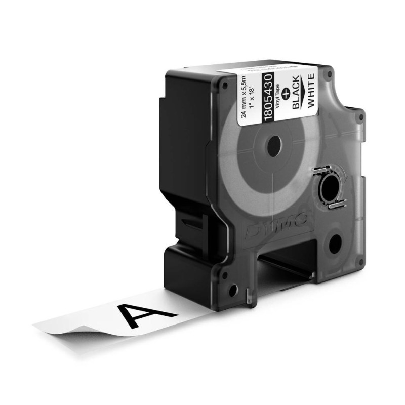 Ταινία Ετικετογράφου DYMO Ind Rhino Tape Vinyl Black On White 24mm (1805430) (DYM1805430) Ταινία Ετικετογράφου DYMO Ind Rhino Tape Vinyl Black On White 24mm (1805430) (DYM1805430)