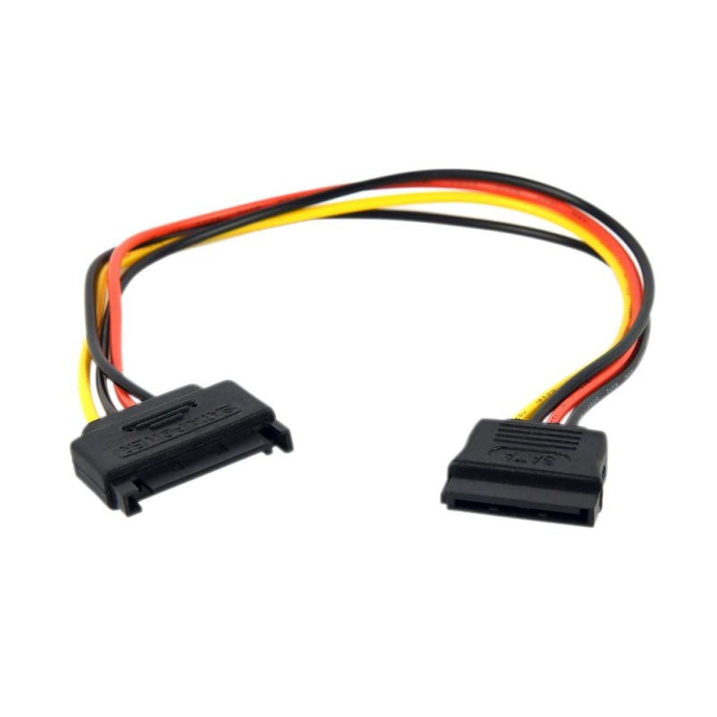 Cablexpert Cc-SATAmf-01 Extension Cable SATA 15 Pin Male > SATA 15 Pin Female 30cm (CC-SATAMF-01) (GEMCC-SATAMF-01)