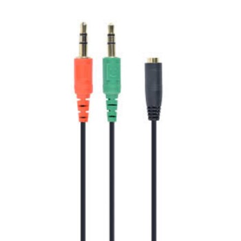 Cablexpert Μετατροπέας 3.5mm 2x male σε 3.5mm female (CCA-418) (GEMCCA-418)