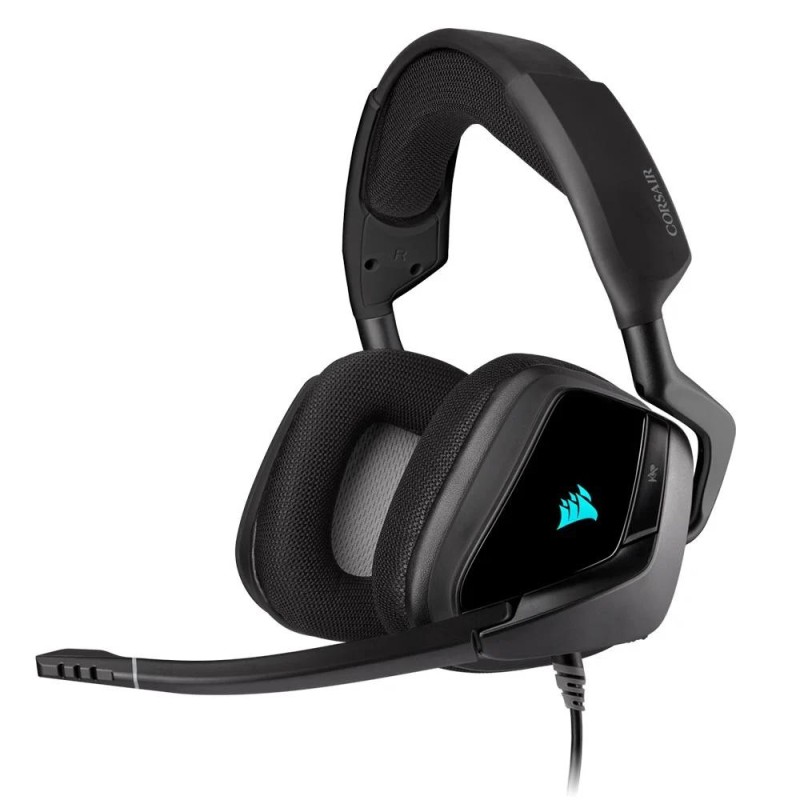Corsair Headset Void RGB 7.1 Elite Surround Carbon (CA-9011203-EU) (CORCA-9011203-EU) Corsair Headset Void RGB 7.1 Elite Surround Carbon (CA-9011203-EU) (CORCA-9011203-EU)
