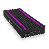 RaidSonic ICY BOX Θήκη για Σκληρό Δίσκο M.2 PCI Express NVME με σύνδεση USB 3.1 Type-C (IB-1824ML-C31) (RSCIB-1824ML-C31)