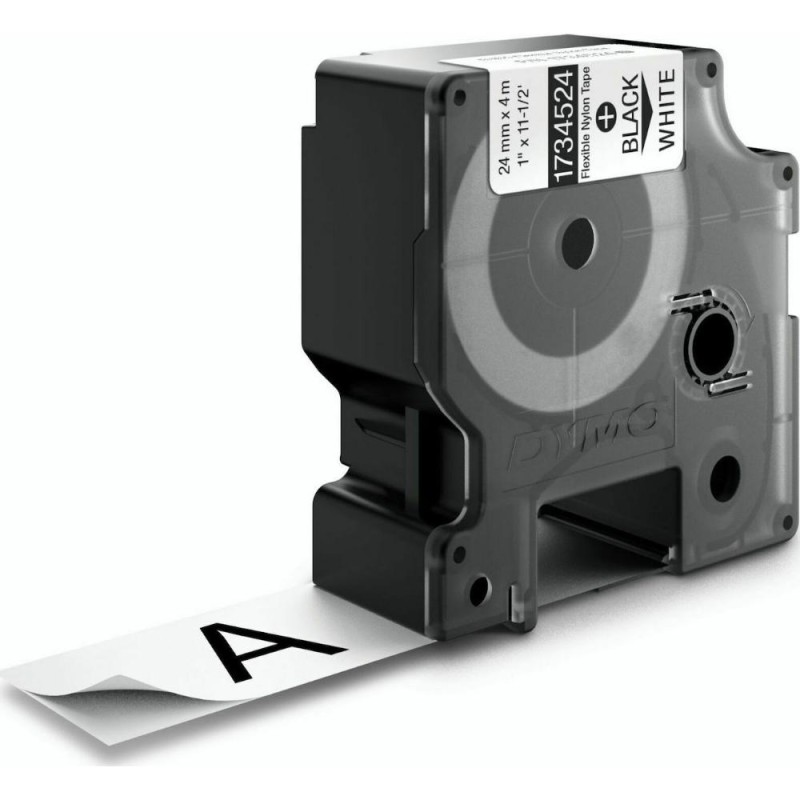 Ταινία Ετικετογράφου DYMO Ind Rhino Tape Flexible Nylon Black On White 24mm (1734524) (DYM1734524) Ταινία Ετικετογράφου DYMO Ind Rhino Tape Flexible Nylon Black On White 24mm (1734524) (DYM1734524)
