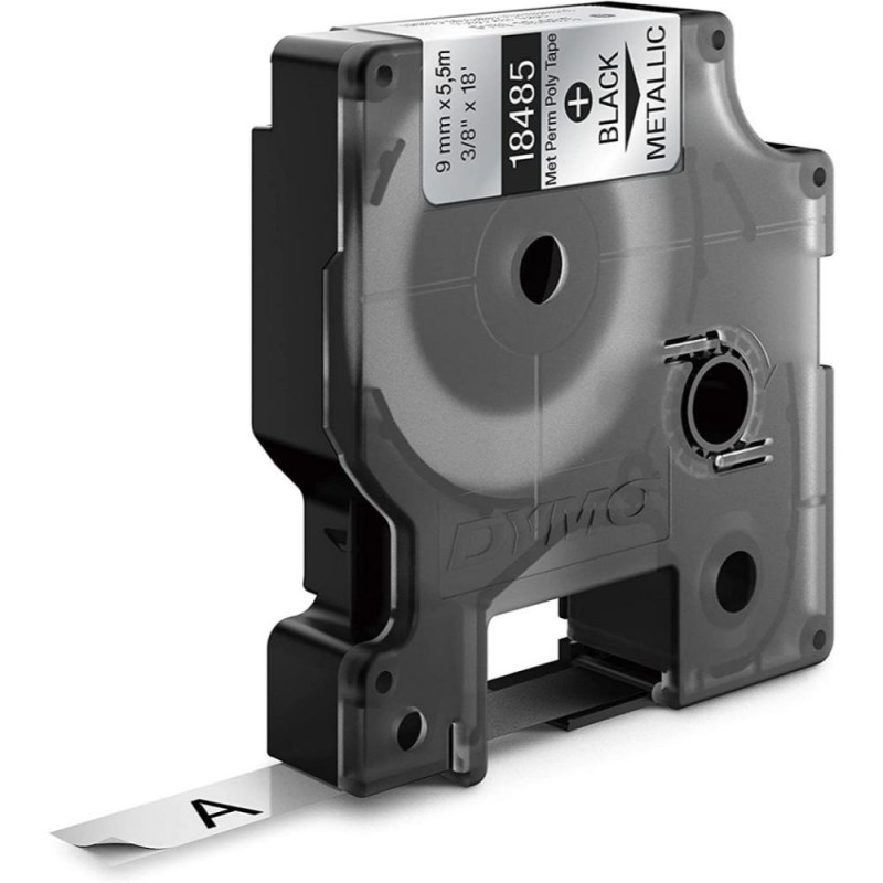 Ταινία Ετικετογράφου DYMO Ind Rhino Tape Permanent Polyester Black On Metallic 9mm (SS071817) (DYM18485) Ταινία Ετικετογράφου DYMO Ind Rhino Tape Permanent Polyester Black On Metallic 9mm (SS071817) (DYM18485)