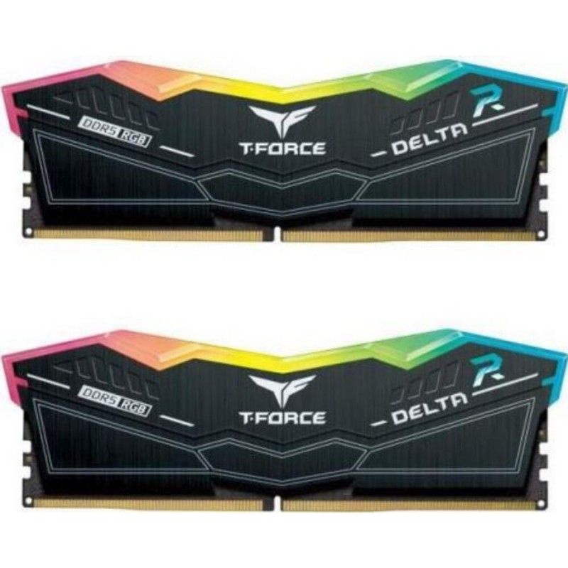 TeamGroup Μνήμη RAM DDR5 32GB KIT 2x16GB PC 6000 Team T-Force Delta RGB (FF3D532G6000HC38ADC01) TeamGroup Μνήμη RAM DDR5 32GB KIT 2x16GB PC 6000 Team T-Force Delta RGB (FF3D532G6000HC38ADC01)