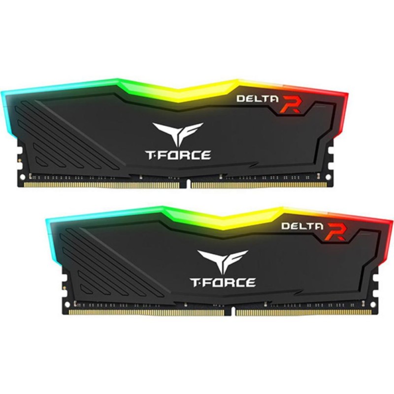 TeamGroup Μνήμη RAM DDR4 16GB KIT 2x8GB PC 3600 Team T-Force Delta RGB TF3D416G3600HC18JDC01 (TF3D416G3600HC18JDC01) TeamGroup Μνήμη RAM DDR4 16GB KIT 2x8GB PC 3600 Team T-Force Delta RGB TF3D416G3600HC18JDC01 (TF3D416G3600HC18JDC01)