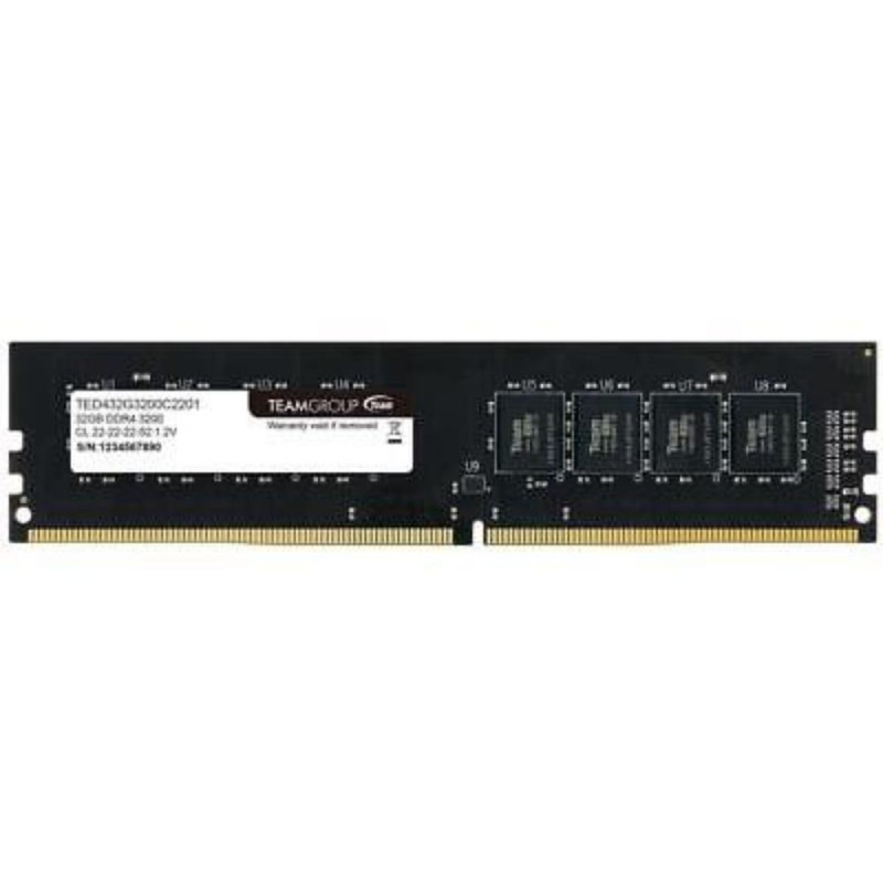 TeamGroup Μνήμη RAM DDR4 32GB PC 3200 Team Elite (TED432G3200C2201) TeamGroup Μνήμη RAM DDR4 32GB PC 3200 Team Elite (TED432G3200C2201)