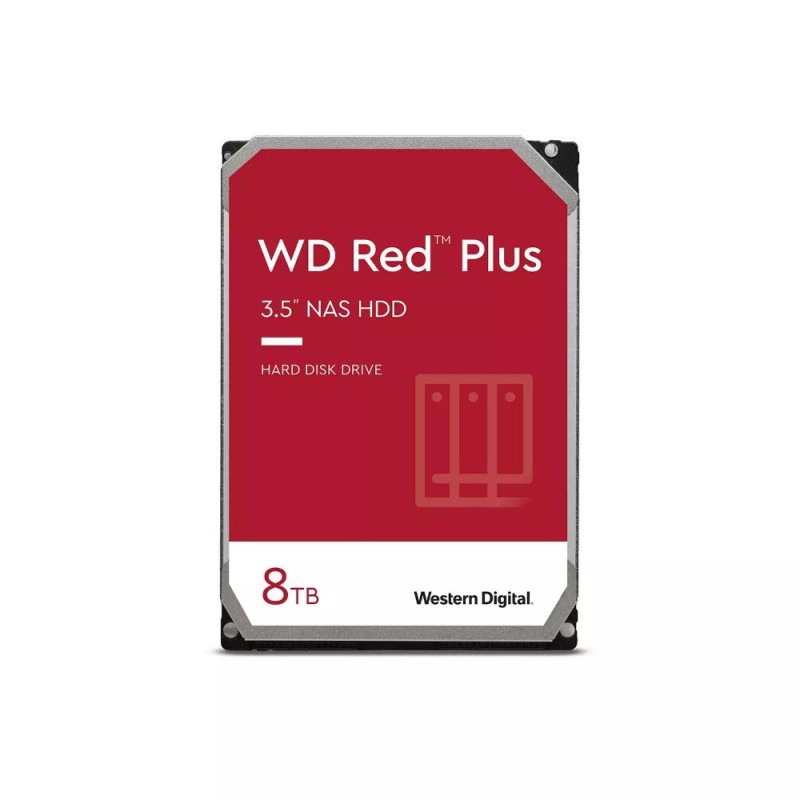 Western Digital Red Plus Internal NAS HDD 8TB 3.5" (256MB cache) (CMR) (WD80EFPX) Western Digital Red Plus Internal NAS HDD 8TB 3.5" (256MB cache) (CMR) (WD80EFPX)
