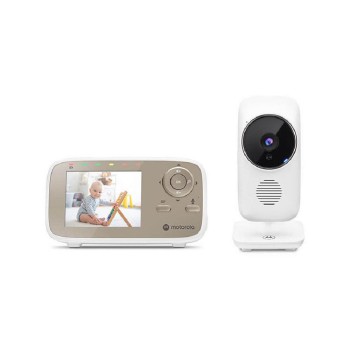 Motorola Ασύρματη Ενδοεπικοινωνία Μωρού με Κάμερα & Οθόνη 2.8" με Αμφίδρομη Επικοινωνία & Νανουρίσματα (VM483) (MTRVM483)