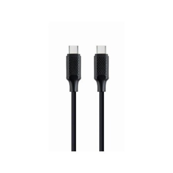 Cablexpert Braided USB 2.0 Cable USB-C male - USB-C male Μαύρο 1.5m (CC-USB2-CMCM60-1.5M) (GEMCC-USB2-CMCM60-1.5M)