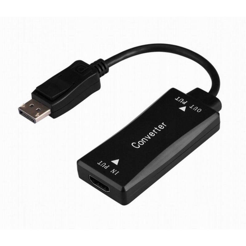 Cablexpert Active Cable Converter HDMI 4k To Displayport 15cm Black (A-HDMIF30-DPM-01) (GEMA-HDMIF30-DPM-01) Cablexpert Active Cable Converter HDMI 4k To Displayport 15cm Black (A-HDMIF30-DPM-01) (GEMA-HDMIF30-DPM-01)