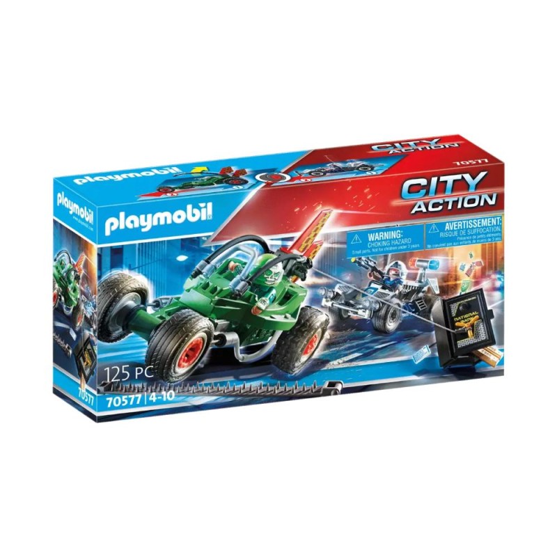 Playmobil City Action Αστυνομική Καταδίωξη Go-Kart για 4-10 ετών (70577) (PLY70577) Playmobil City Action Αστυνομική Καταδίωξη Go-Kart για 4-10 ετών (70577) (PLY70577)