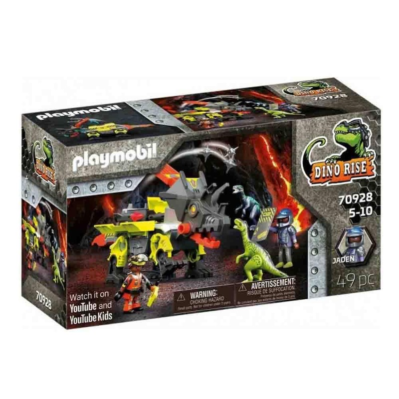 Playmobil Dino Rise Ρομπότ Δεινόσαυρος & Πολεμιστές για 5-10 ετών (70928) (PLY70928) Playmobil Dino Rise Ρομπότ Δεινόσαυρος & Πολεμιστές για 5-10 ετών (70928) (PLY70928)
