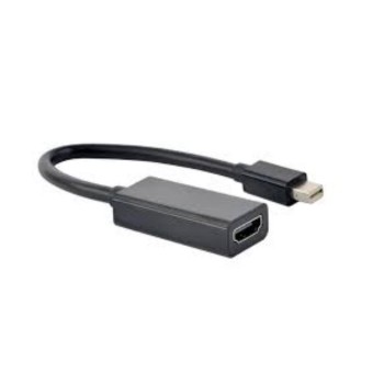 Cablexpert A-mdpm-HDMIf-02 Adapter Mini Displayport 1.1->HDMI, On Cable, Black (A-MDPM-HDMIF-02) (GEMA-MDPM-HDMIF-02)