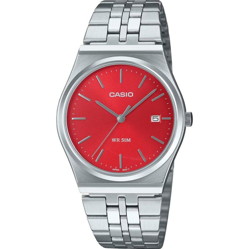 Casio Collection Ρολόι με Ασημί Μεταλλικό Μπρασελέ (MTP-B145D-4A2VEF) (CASMTP-B145D-4A2VEF) Casio Collection Ρολόι με Ασημί Μεταλλικό Μπρασελέ (MTP-B145D-4A2VEF) (CASMTP-B145D-4A2VEF)
