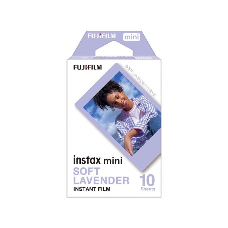 Fujifilm Color Instax Mini Instant Φιλμ (10 Exposures) Soft Lavender (16812376) (FJM16812376) Fujifilm Color Instax Mini Instant Φιλμ (10 Exposures) Soft Lavender (16812376) (FJM16812376)
