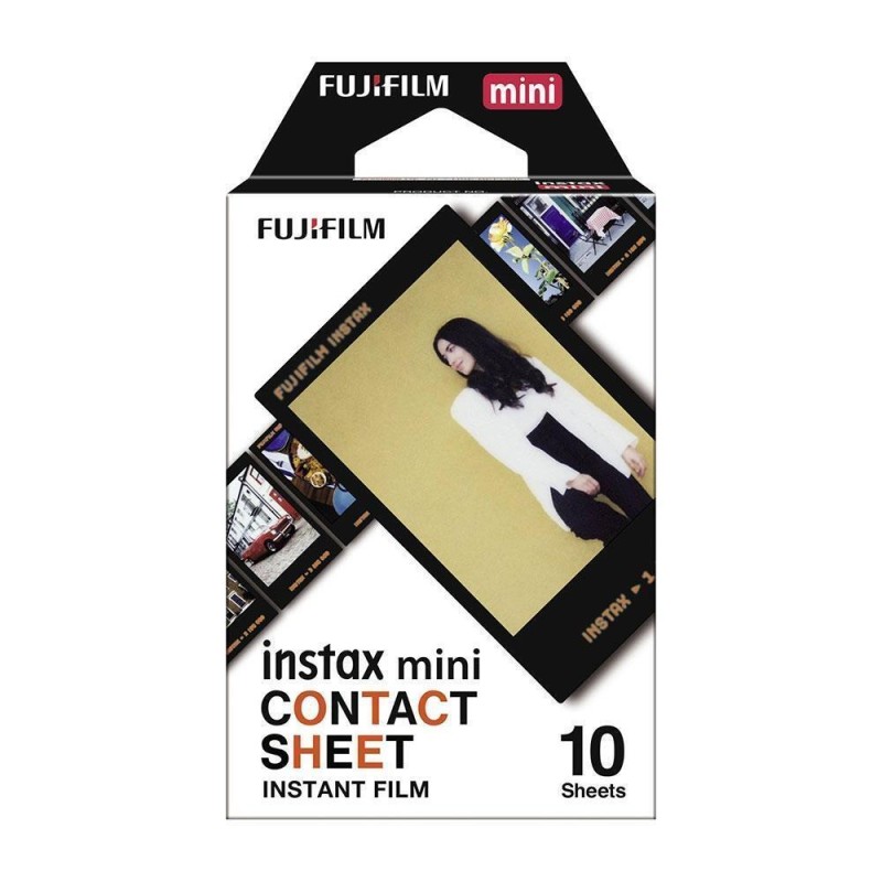 Fujifilm Color Instax Mini Instant Φιλμ (10 Exposures) Contact Sheet (16746486) (FJM16746486) Fujifilm Color Instax Mini Instant Φιλμ (10 Exposures) Contact Sheet (16746486) (FJM16746486)